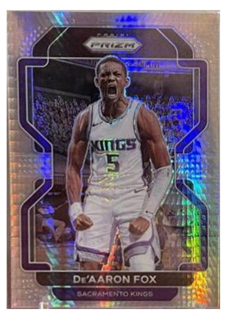 2021-22 Panini Prizm Base Set De'Aaron Fox #148 card