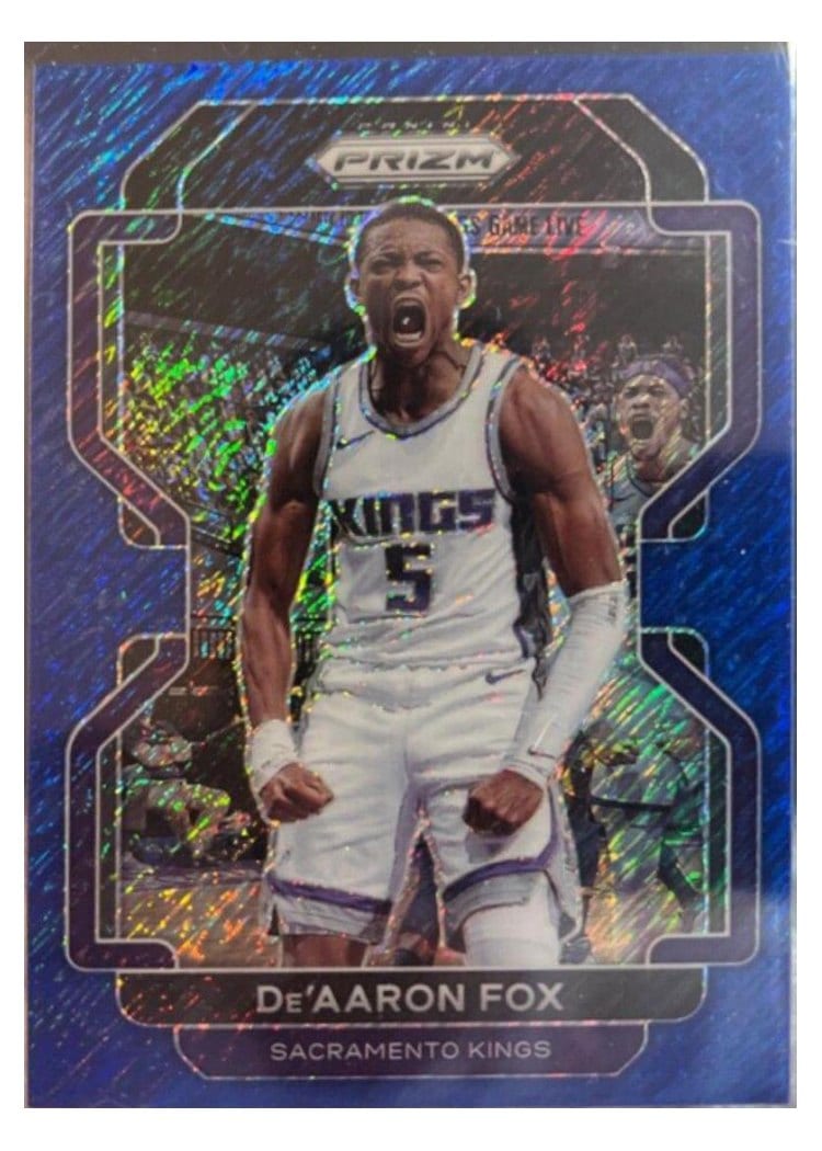 2021-22 Panini Prizm Base Set De'Aaron Fox #148 card
