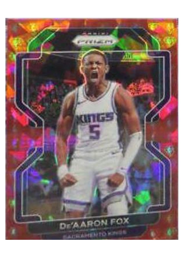 2021-22 Panini Prizm Base Set De'Aaron Fox #148 card