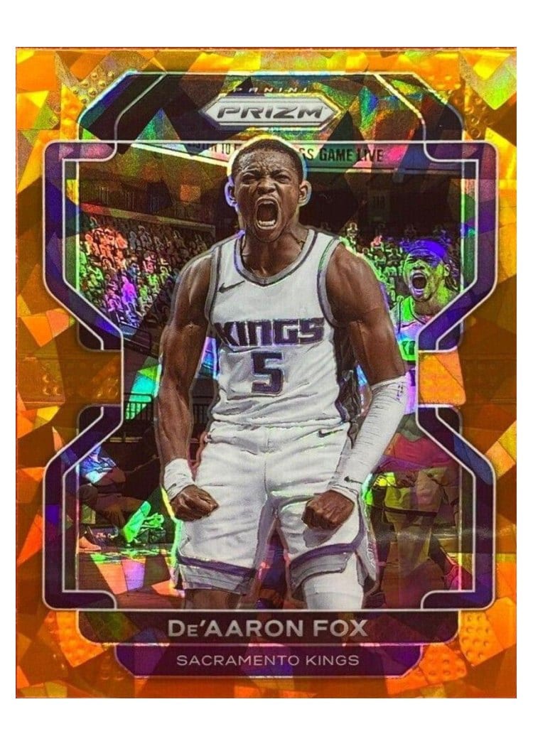 2021-22 Panini Prizm Base Set De'Aaron Fox #148 card