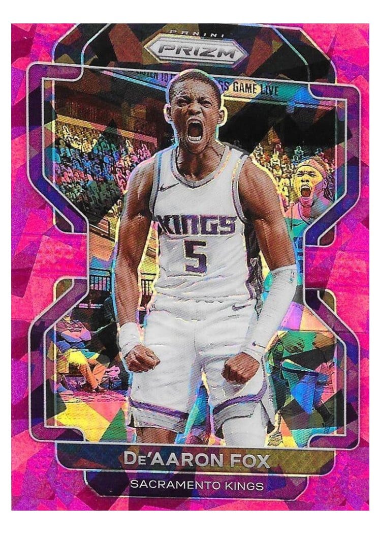 2021-22 Panini Prizm Base Set De'Aaron Fox #148 card