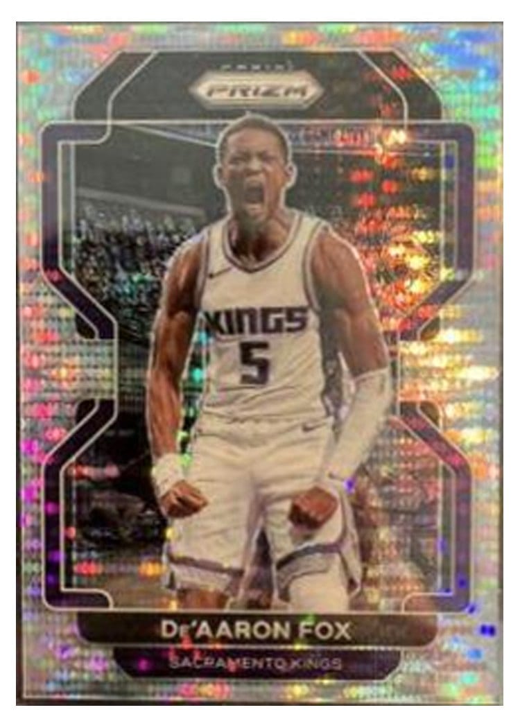 2021-22 Panini Prizm Base Set De'Aaron Fox #148 card