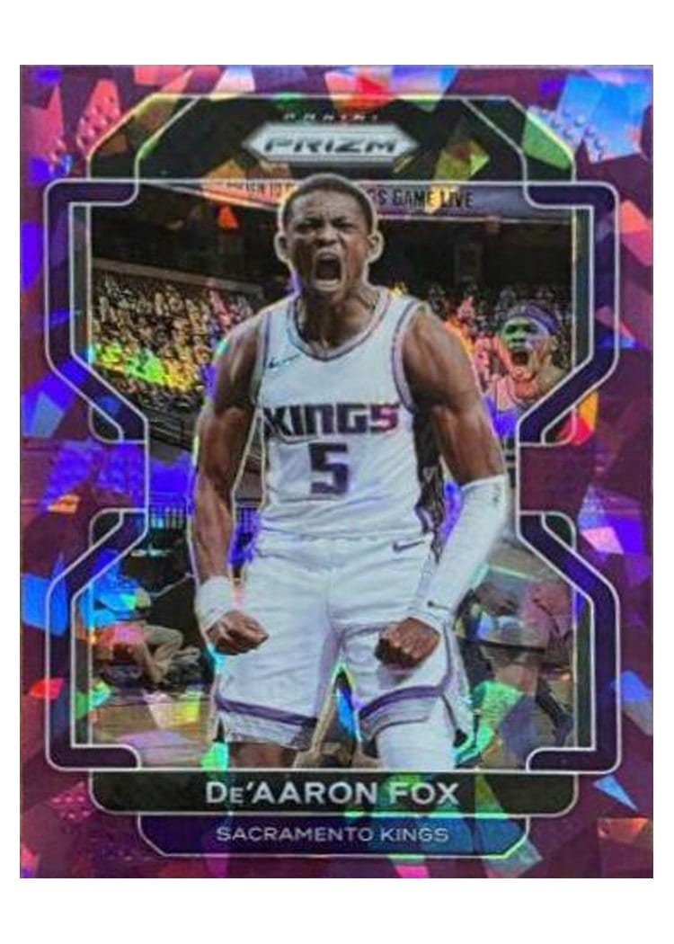 2021-22 Panini Prizm Base Set De'Aaron Fox #148 card