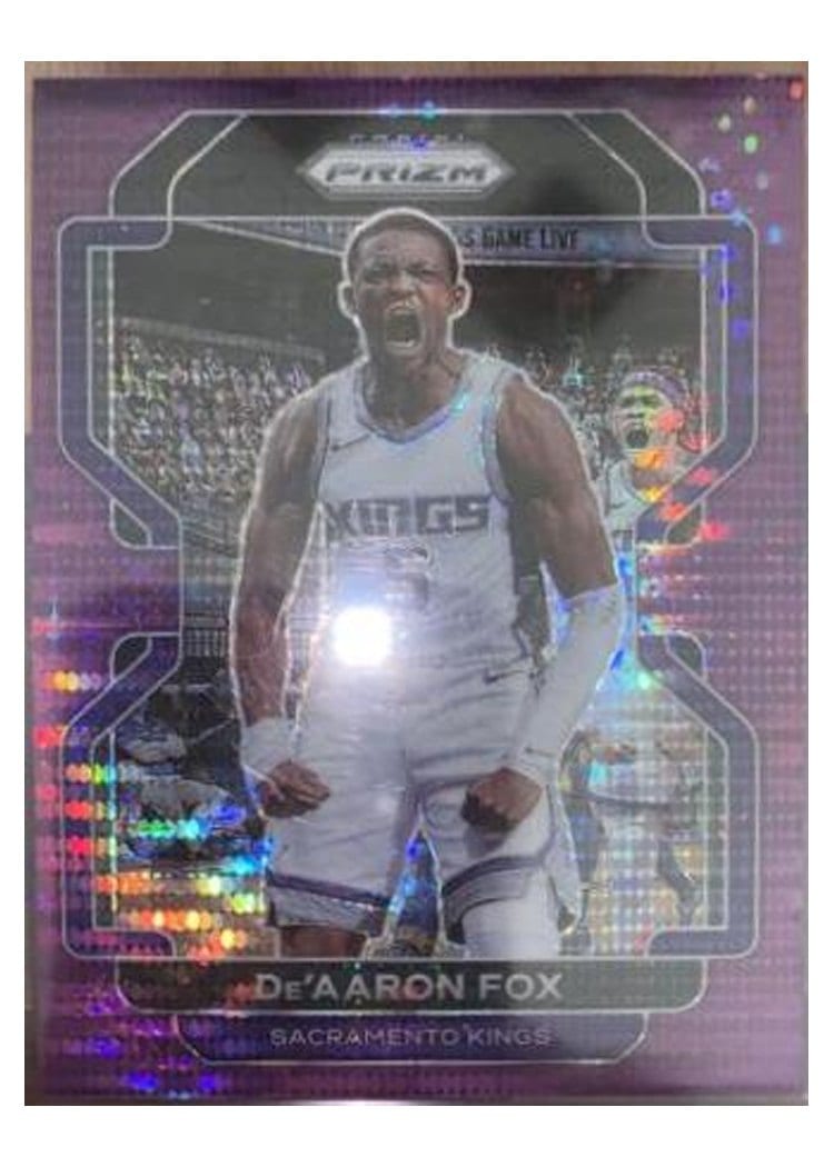 2021-22 Panini Prizm Base Set De'Aaron Fox #148 card