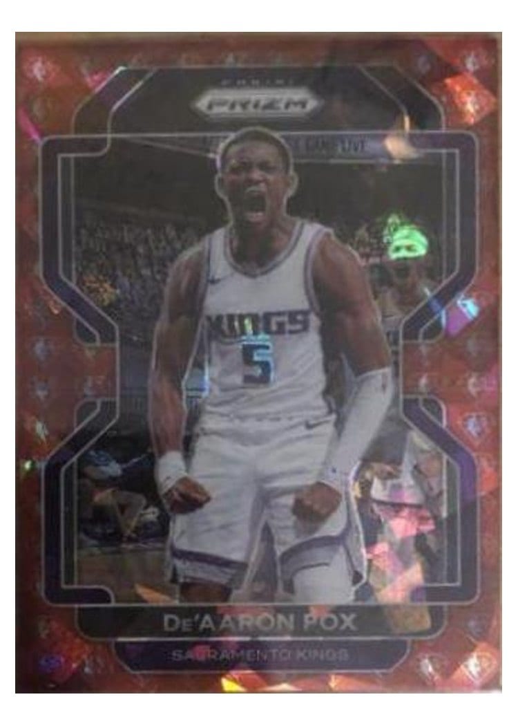 2021-22 Panini Prizm Base Set De'Aaron Fox #148 card
