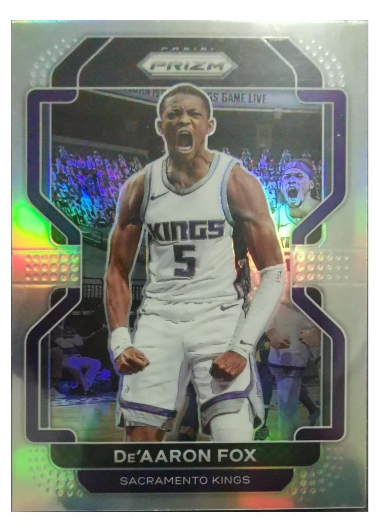 2021-22 Panini Prizm Base Set De'Aaron Fox #148 card