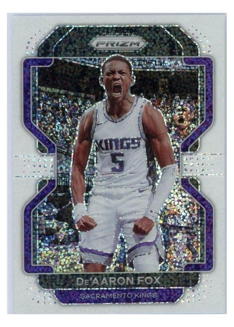 2021-22 Panini Prizm Base Set De'Aaron Fox #148 card