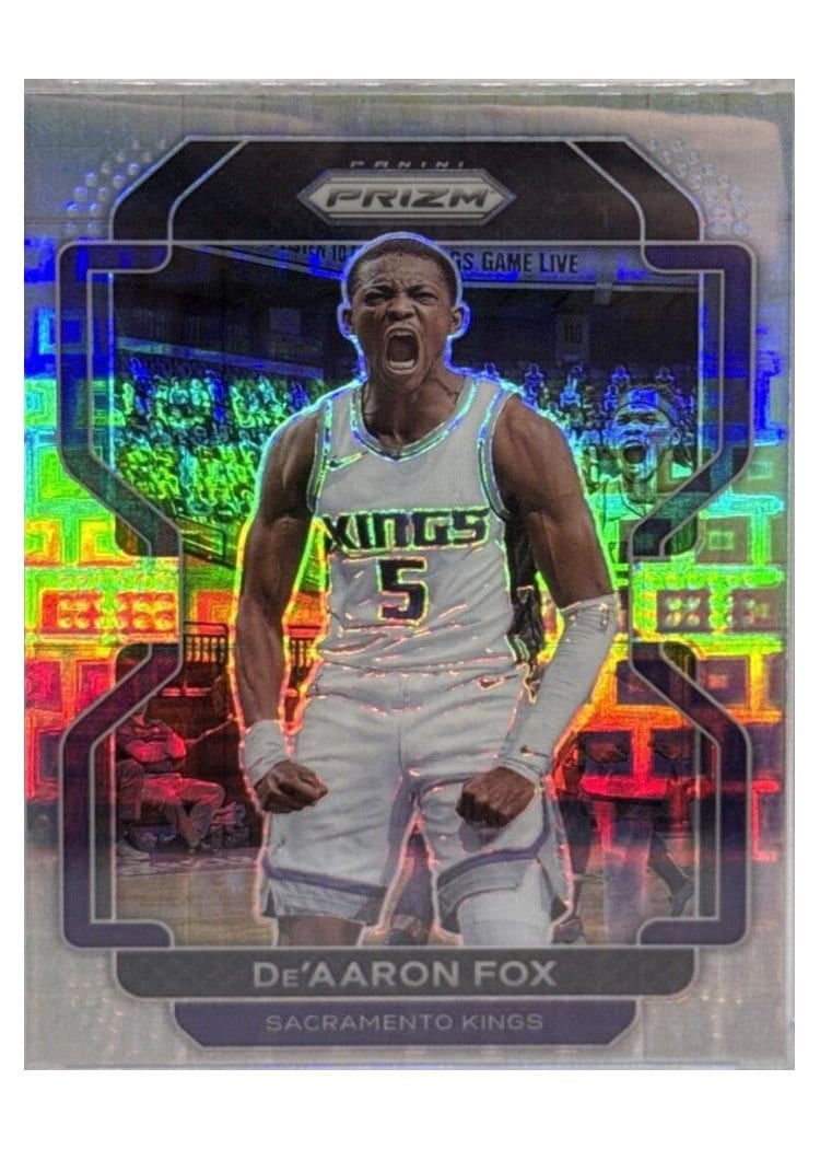 2021-22 Panini Prizm Base Set De'Aaron Fox #148 card