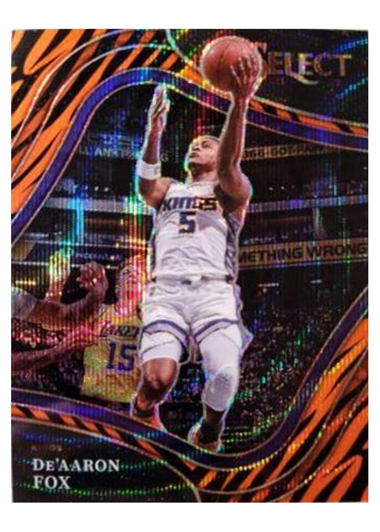 2021-22 Panini Select Base Set De'Aaron Fox #290 card