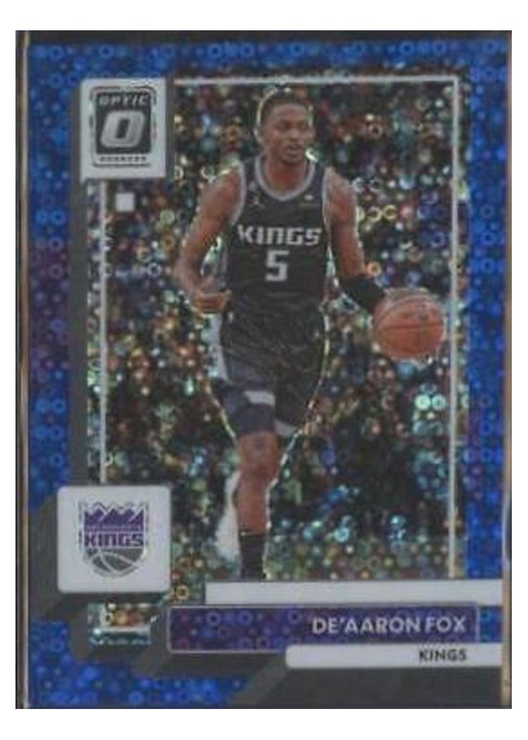 2022-23 Donruss Optic Base Set De'Aaron Fox #130 card