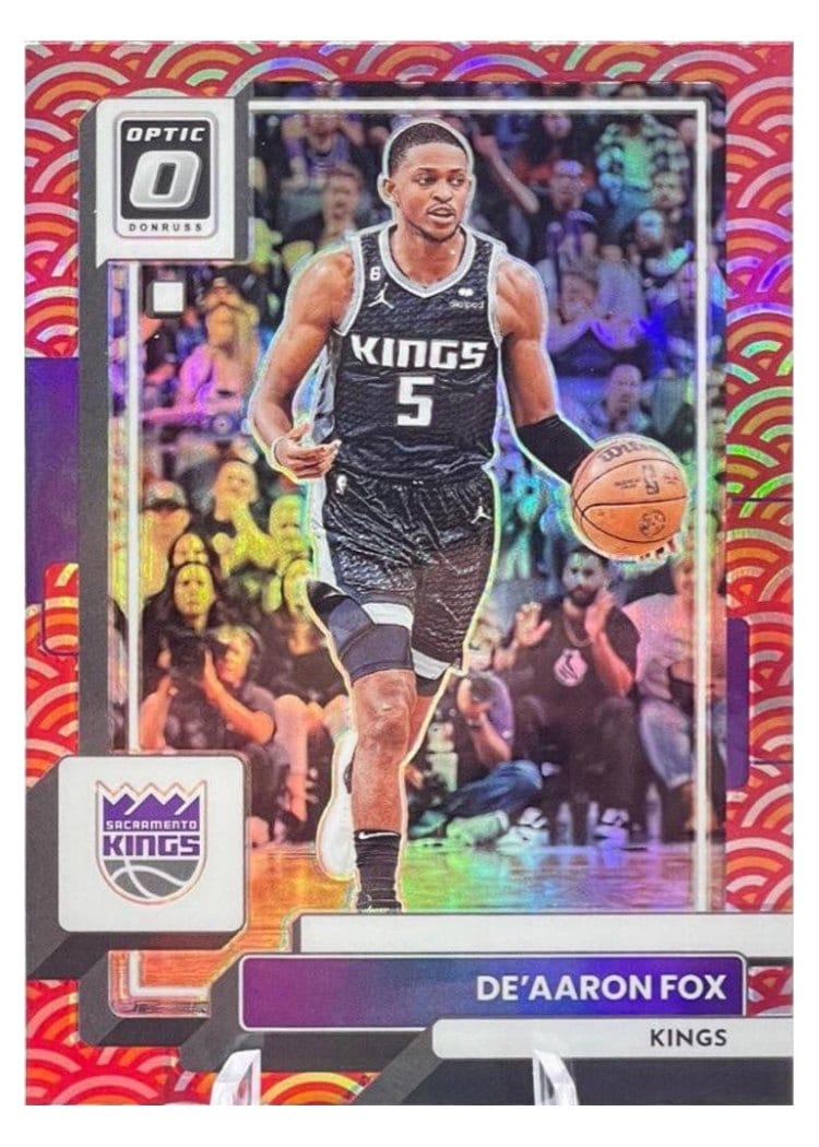 2022-23 Donruss Optic Base Set De'Aaron Fox #130 card