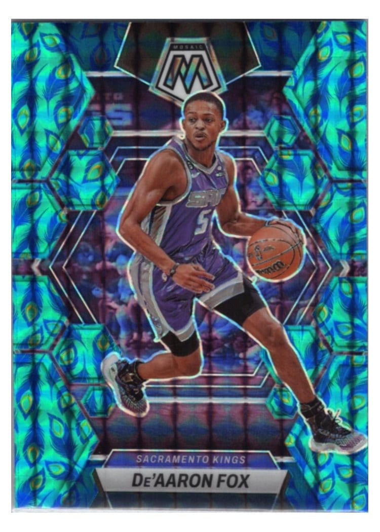 2022-23 Panini Mosaic Base Set De'Aaron Fox #181 card