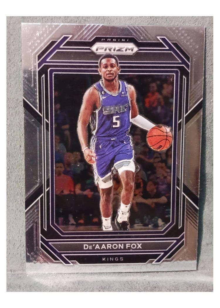 2022-23 Panini Prizm Base Set De'Aaron Fox #118 card