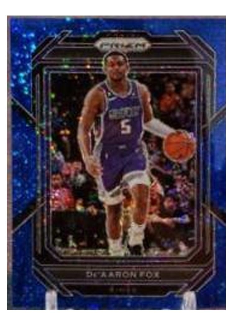 2022-23 Panini Prizm Base Set De'Aaron Fox #118 card