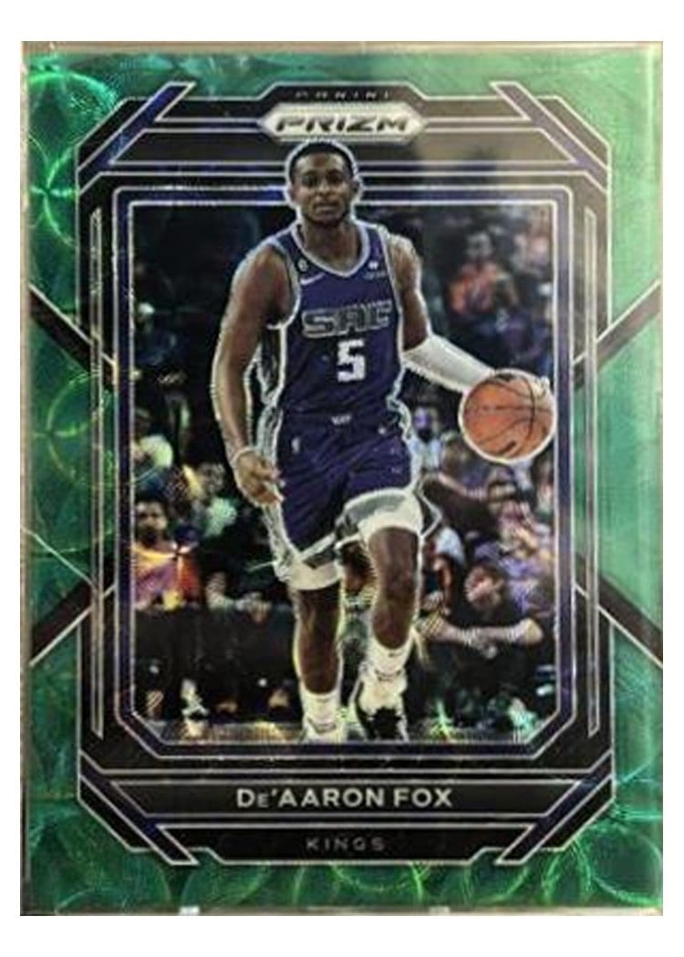 2022-23 Panini Prizm Base Set De'Aaron Fox #118 card