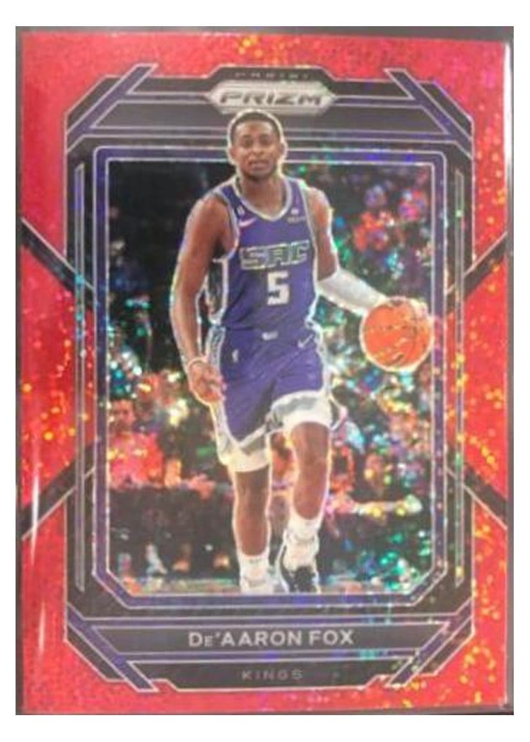 2022-23 Panini Prizm Base Set De'Aaron Fox #118 card