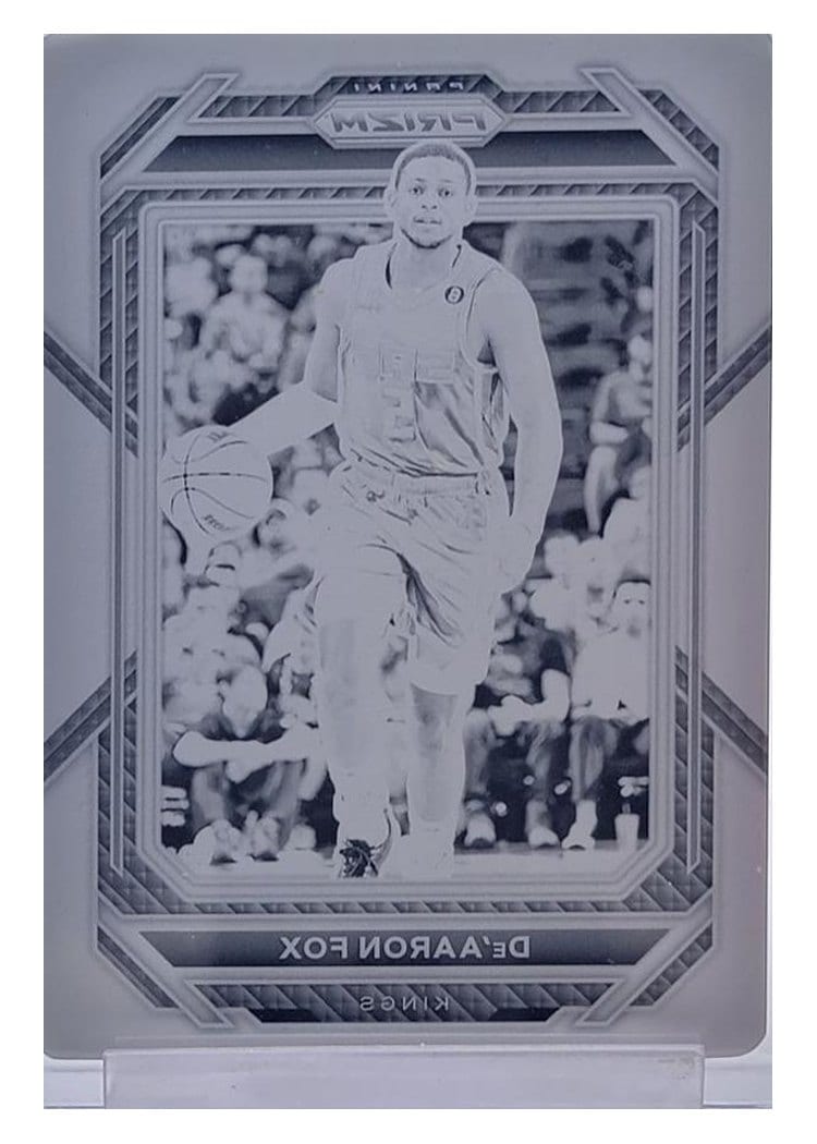 2022-23 Panini Prizm Base Set De'Aaron Fox #118 card