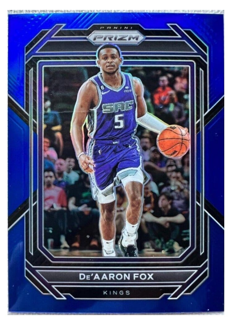 2022-23 Panini Prizm Base Set De'Aaron Fox #118 card