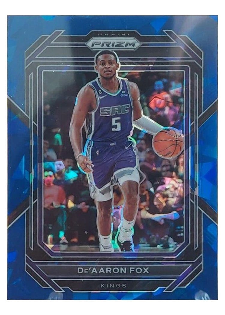 2022-23 Panini Prizm Base Set De'Aaron Fox #118 card