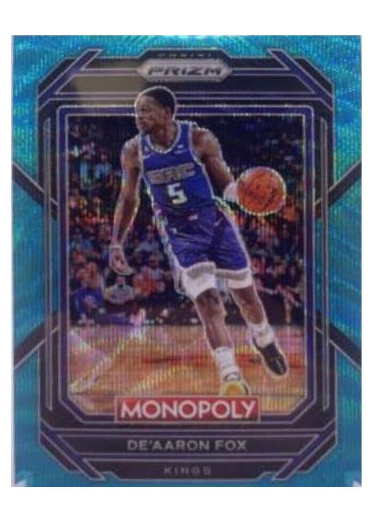 2022-23 Panini Prizm Base Set De'Aaron Fox #118 card
