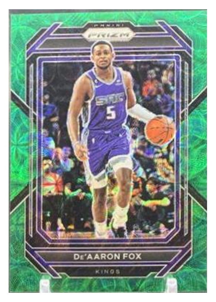 2022-23 Panini Prizm Base Set De'Aaron Fox #118 card