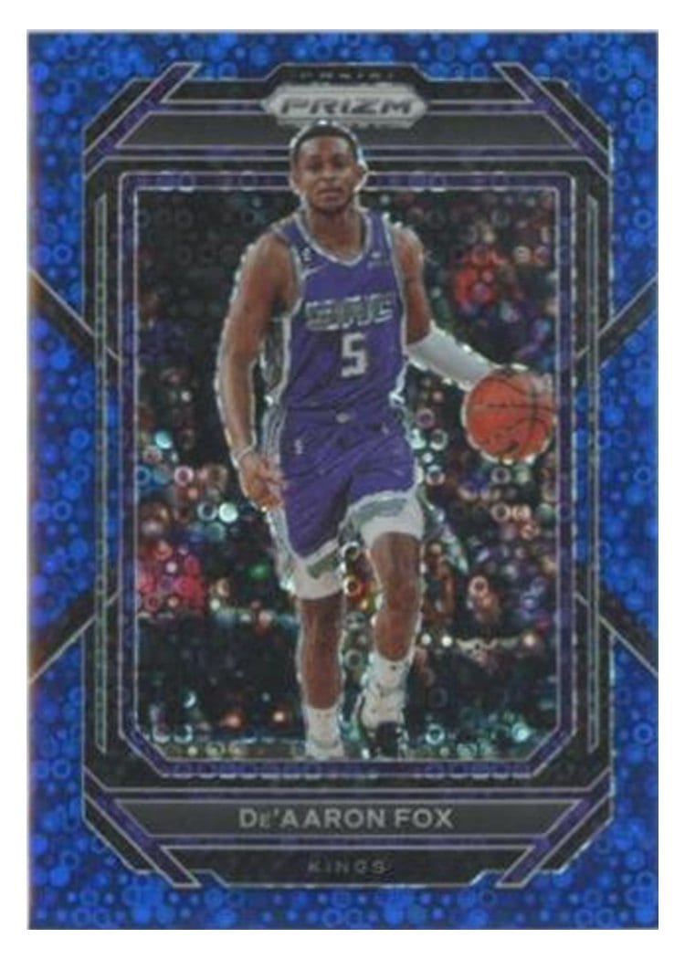 2022-23 Panini Prizm Base Set De'Aaron Fox #118 card