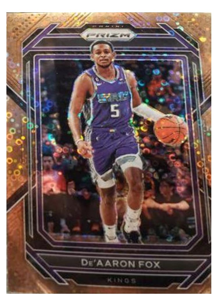 2022-23 Panini Prizm Base Set De'Aaron Fox #118 card