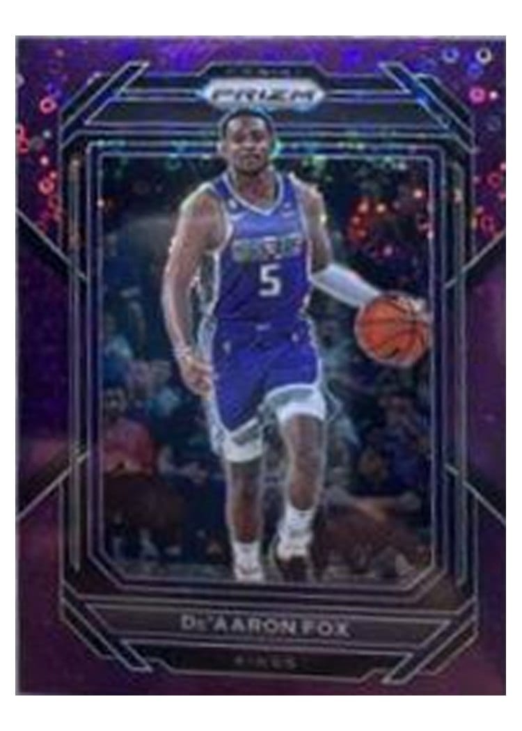 2022-23 Panini Prizm Base Set De'Aaron Fox #118 card