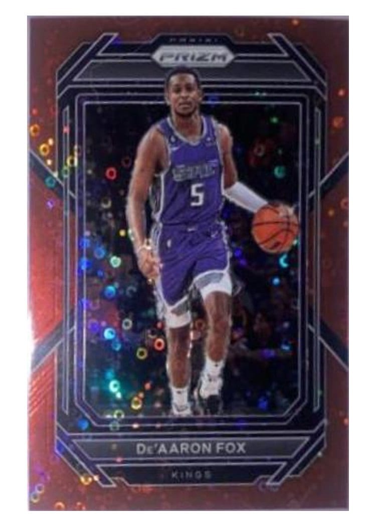2022-23 Panini Prizm Base Set De'Aaron Fox #118 card