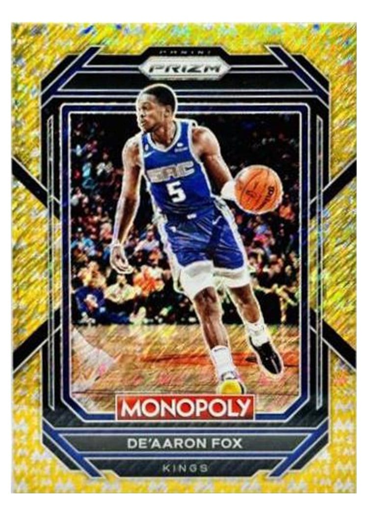 2022-23 Panini Prizm Base Set De'Aaron Fox #118 card