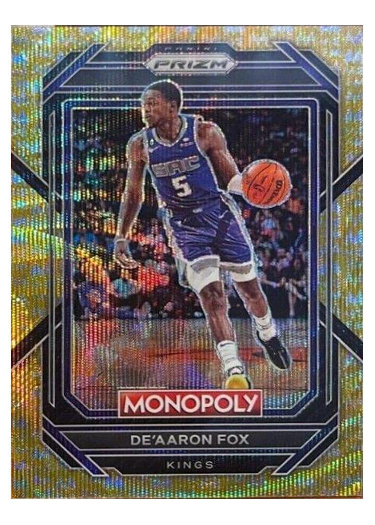 2022-23 Panini Prizm Base Set De'Aaron Fox #118 card