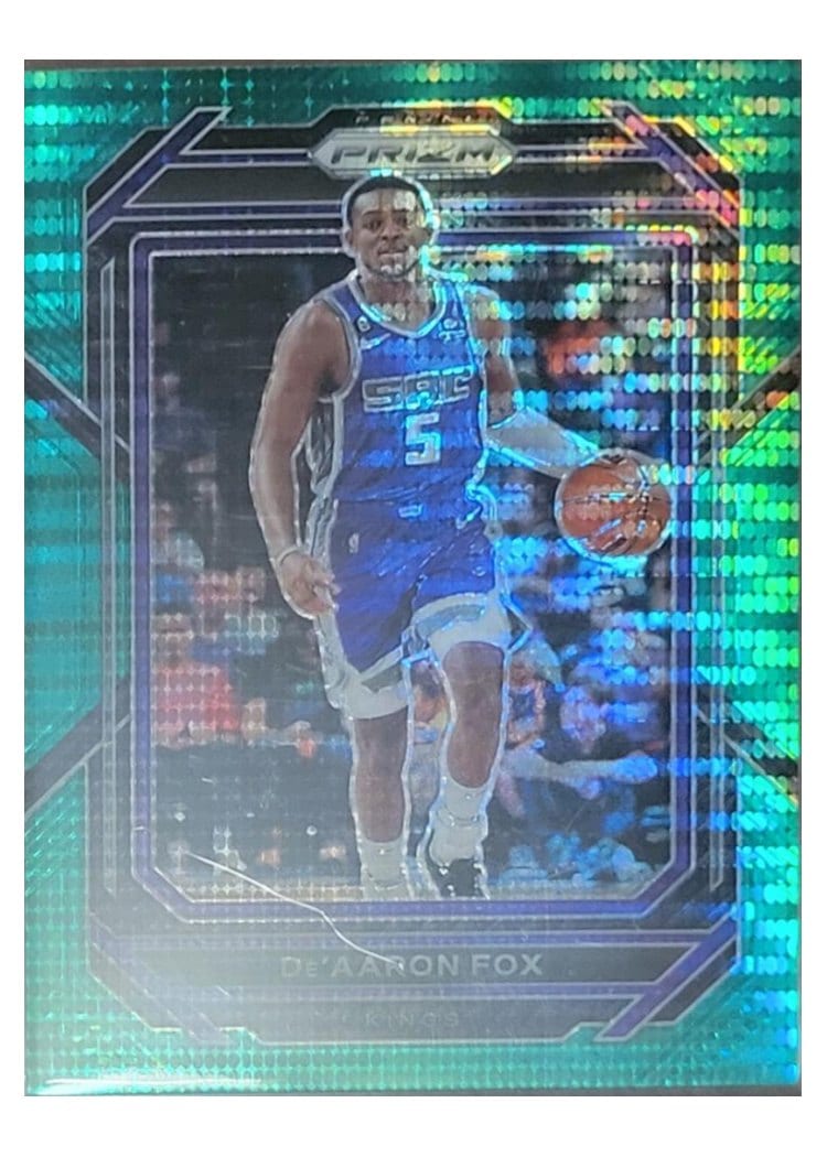 2022-23 Panini Prizm Base Set De'Aaron Fox #118 card