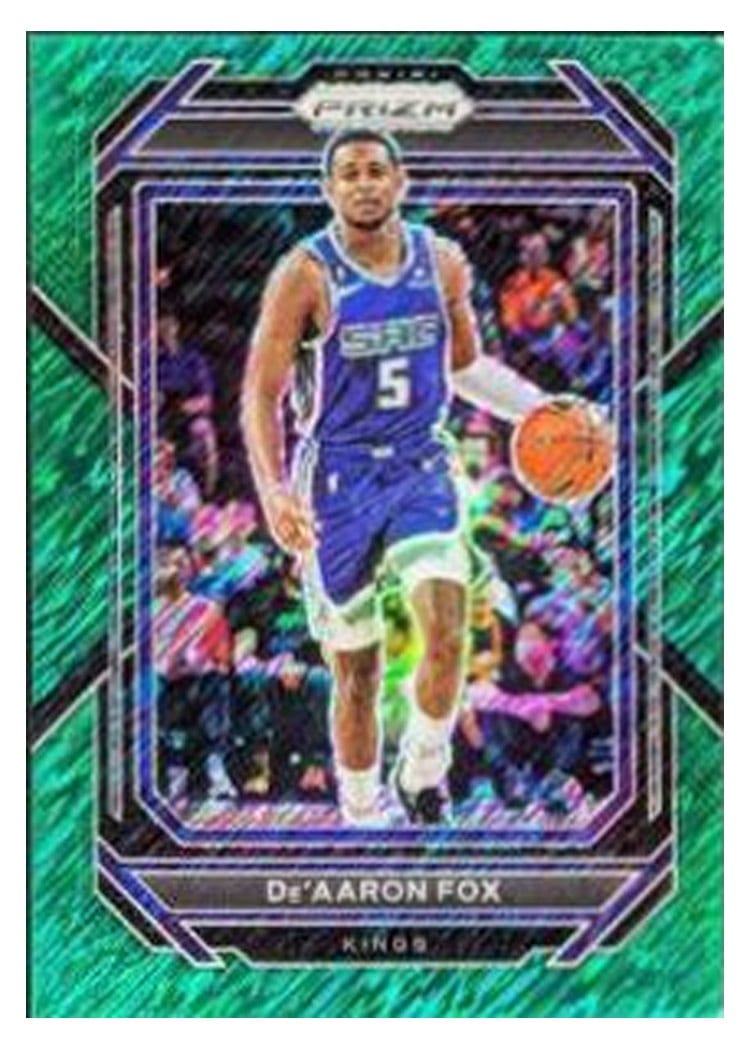 2022-23 Panini Prizm Base Set De'Aaron Fox #118 card