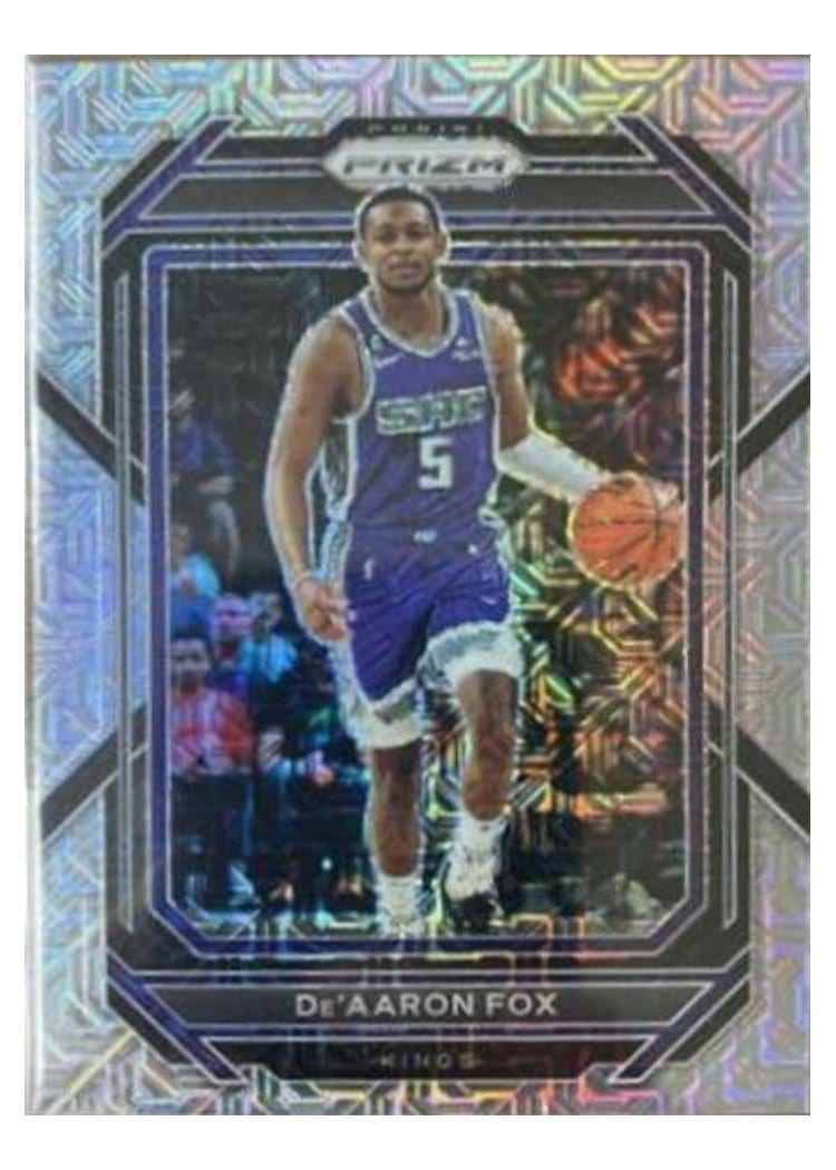 2022-23 Panini Prizm Base Set De'Aaron Fox #118 card