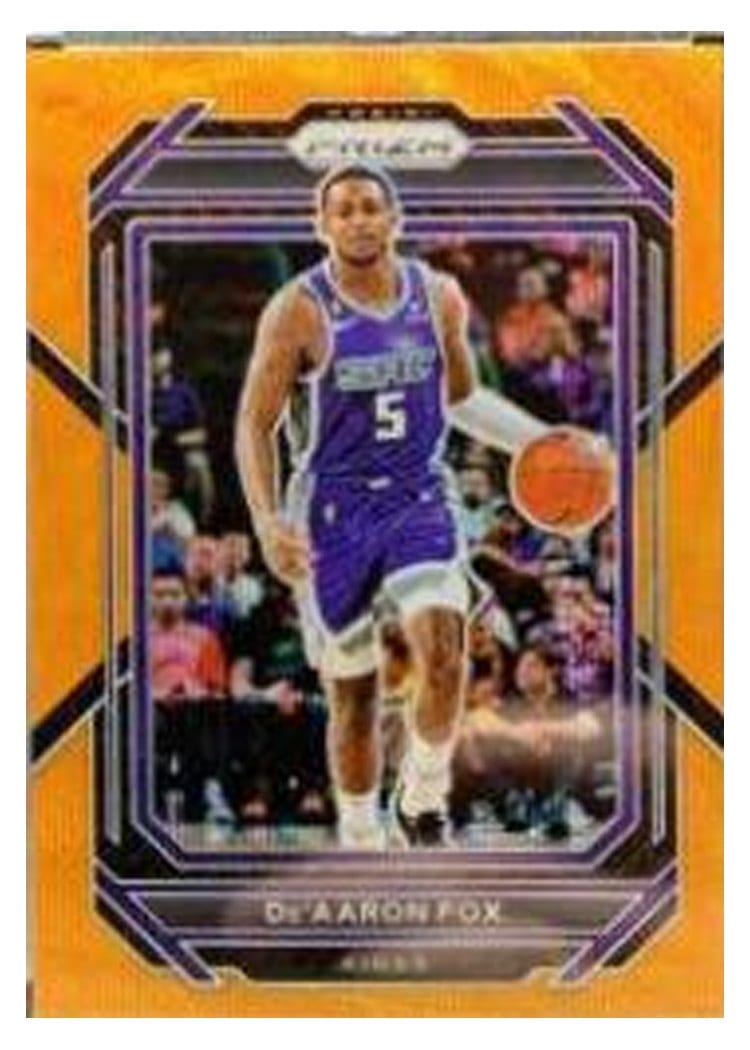 2022-23 Panini Prizm Base Set De'Aaron Fox #118 card