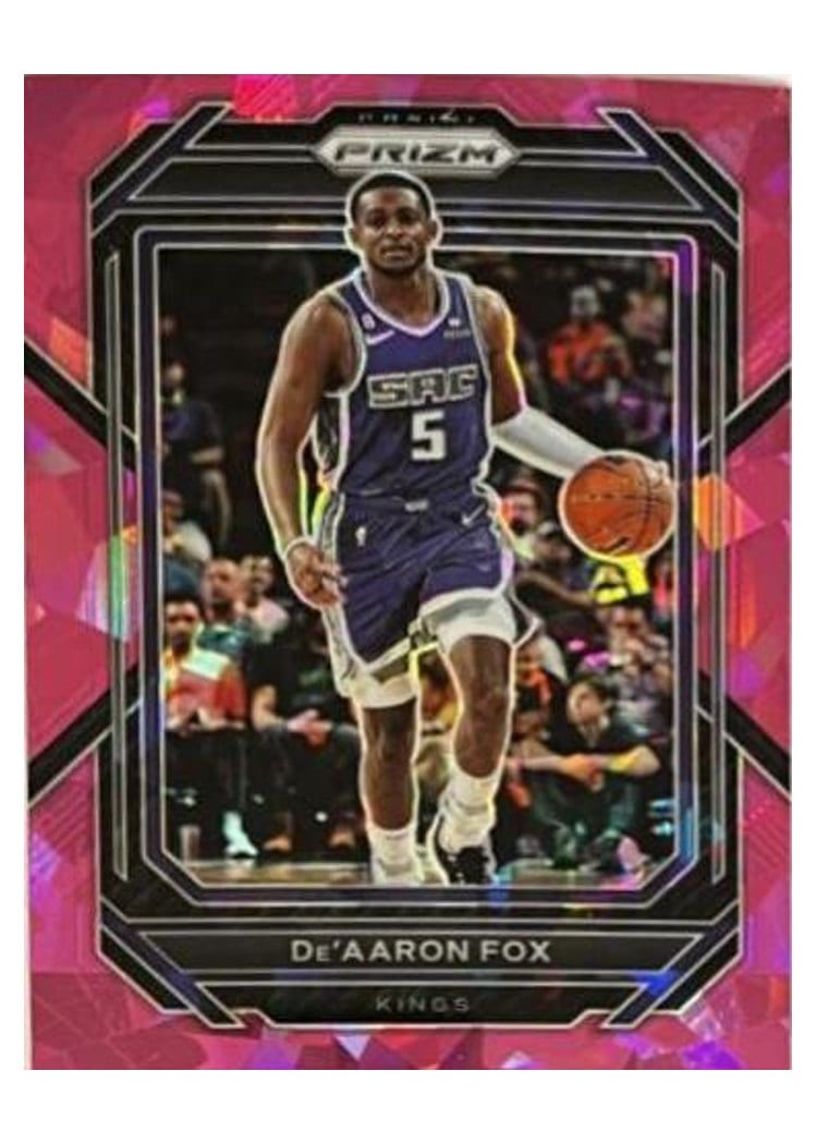 2022-23 Panini Prizm Base Set De'Aaron Fox #118 card