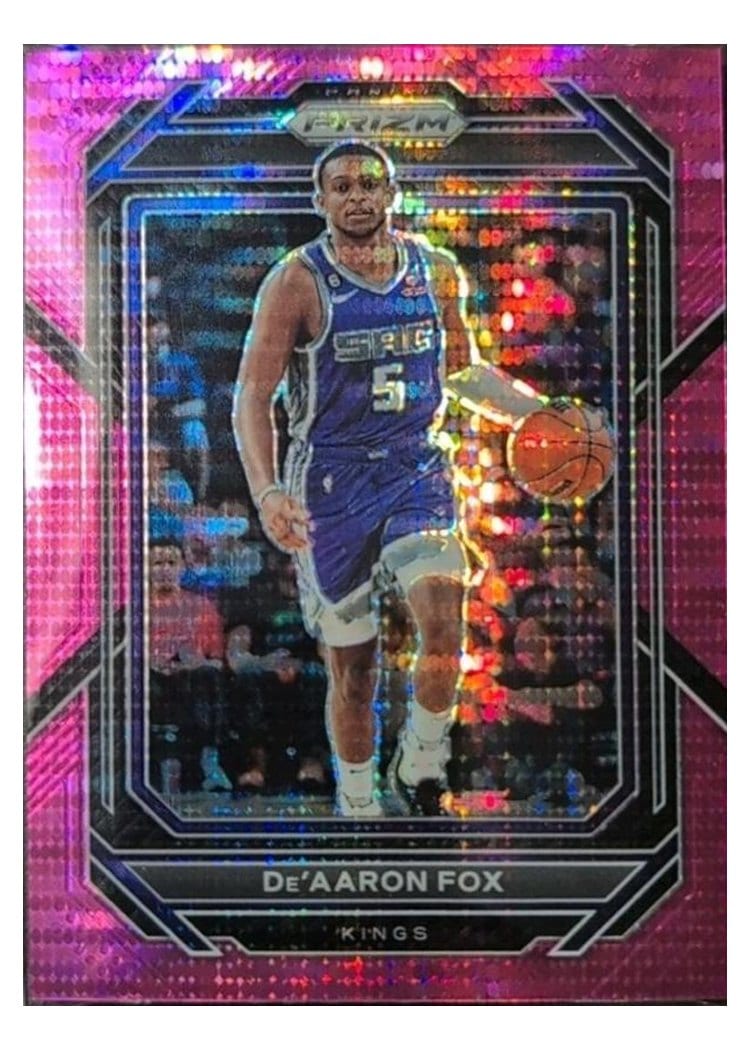 2022-23 Panini Prizm Base Set De'Aaron Fox #118 card