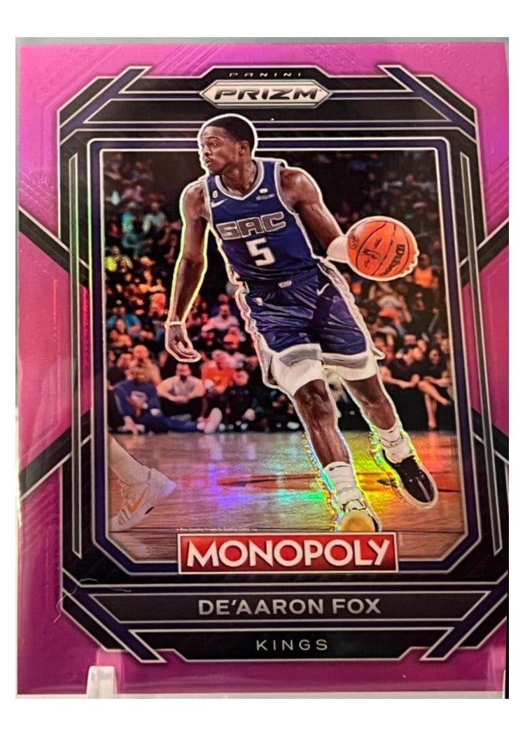 2022-23 Panini Prizm Base Set De'Aaron Fox #118 card