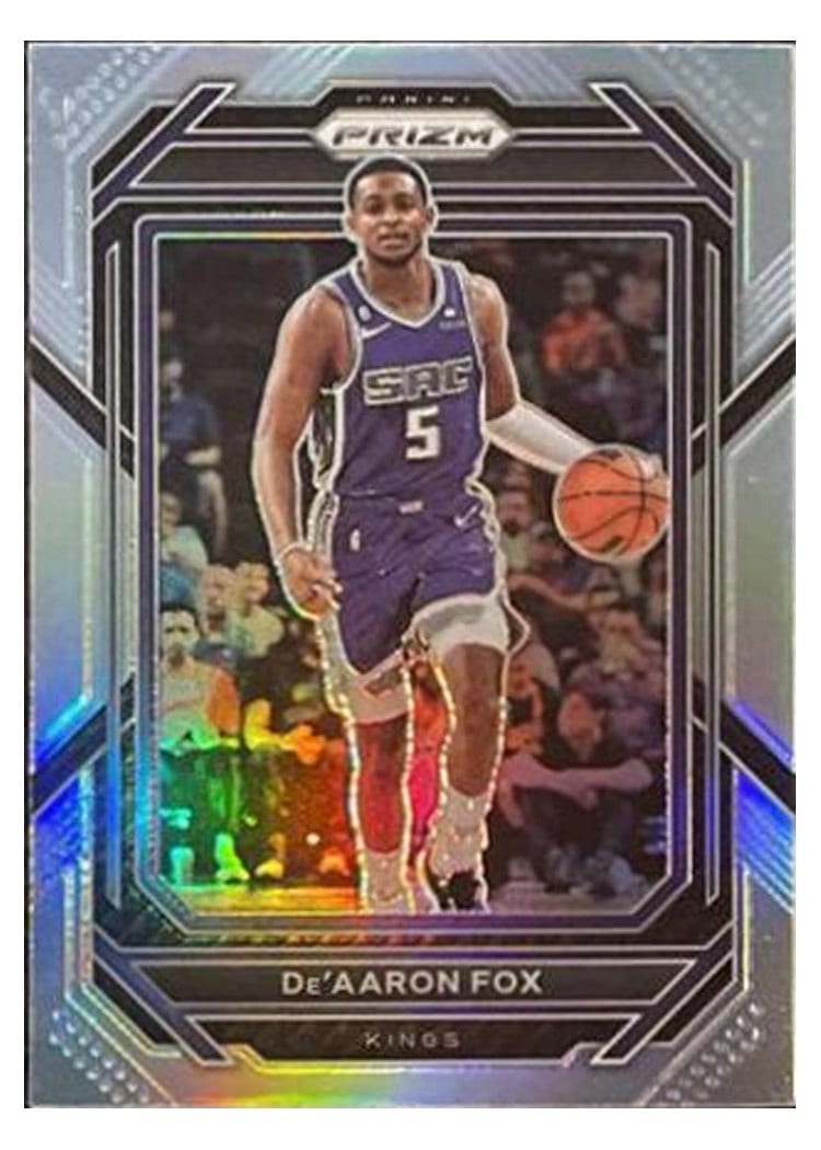 2022-23 Panini Prizm Base Set De'Aaron Fox #118 card