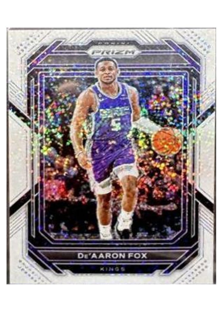 2022-23 Panini Prizm Base Set De'Aaron Fox #118 card