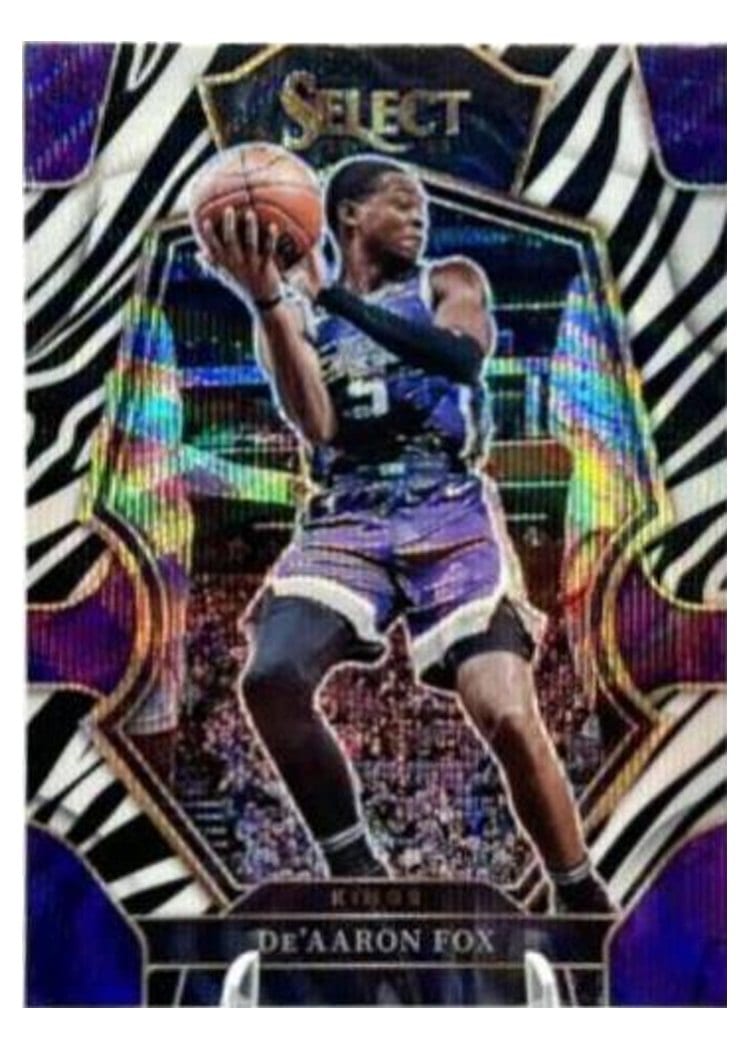 2022-23 Panini Select Base Set De'Aaron Fox #113 card