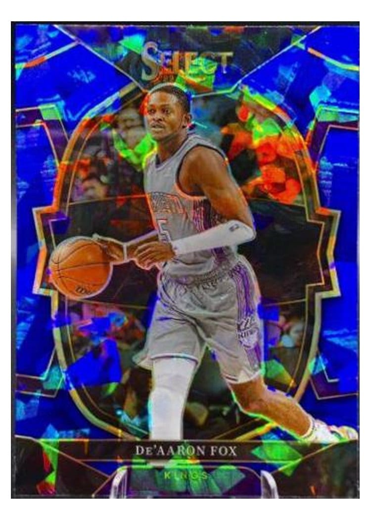 2022-23 Panini Select Base Set De'Aaron Fox #13 card