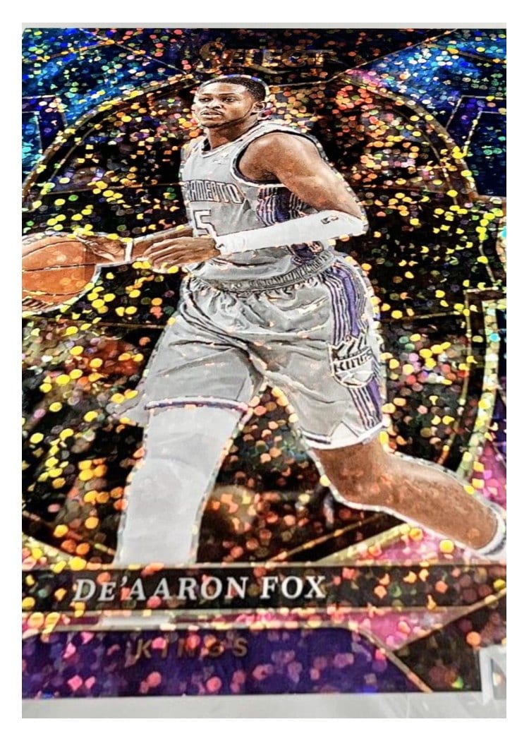 2022-23 Panini Select Base Set De'Aaron Fox #13 card