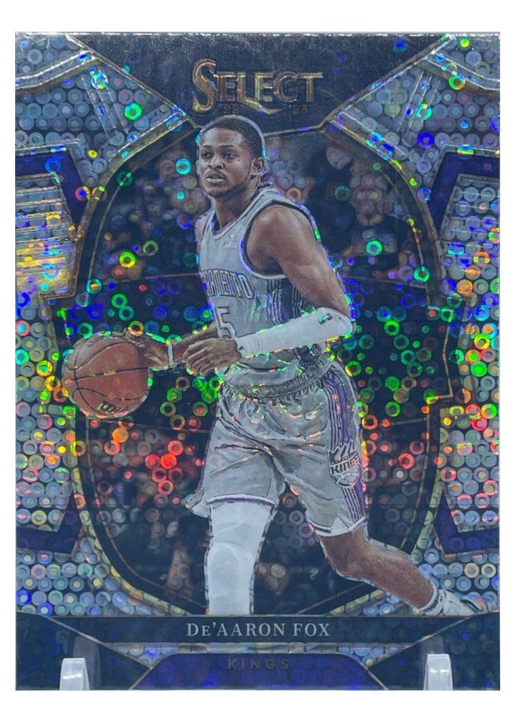 2022-23 Panini Select Base Set De'Aaron Fox #13 card