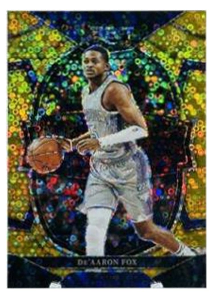 2022-23 Panini Select Base Set De'Aaron Fox #13 card