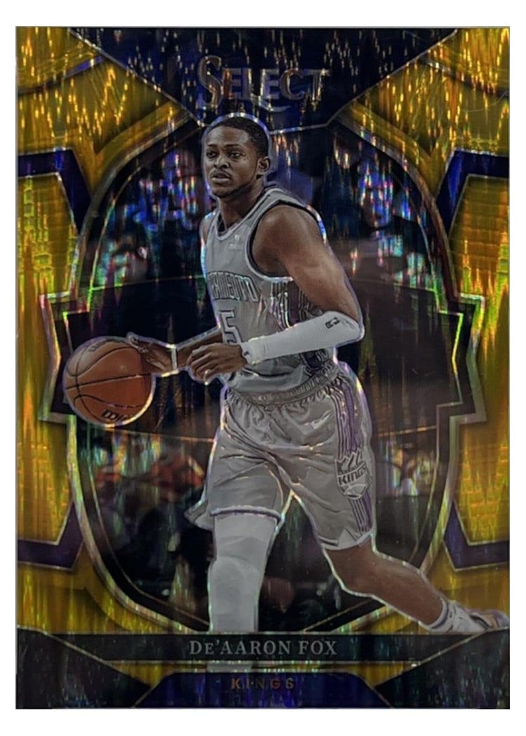 2022-23 Panini Select Base Set De'Aaron Fox #13 card