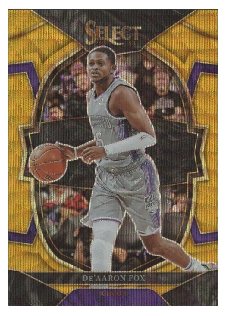 2022-23 Panini Select Base Set De'Aaron Fox #13 card
