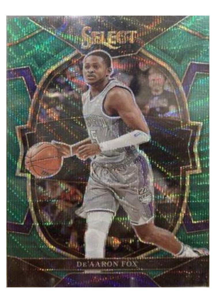 2022-23 Panini Select Base Set De'Aaron Fox #13 card