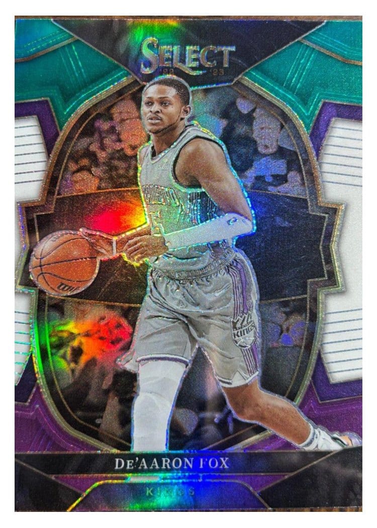 2022-23 Panini Select Base Set De'Aaron Fox #13 card