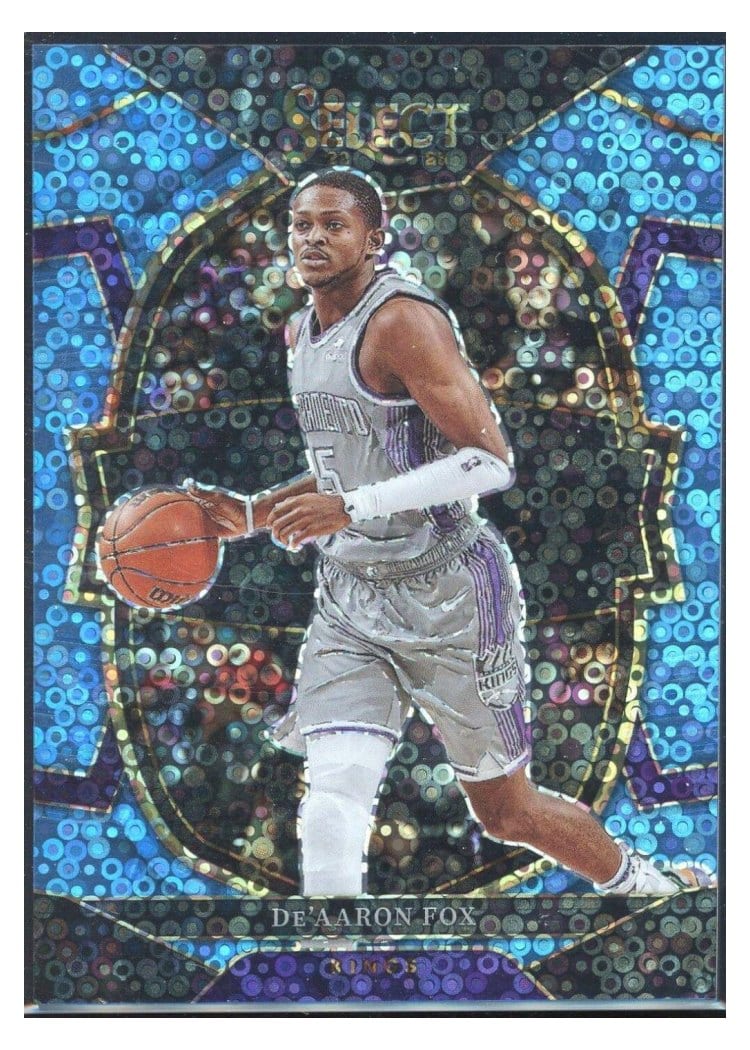 2022-23 Panini Select Base Set De'Aaron Fox #13 card